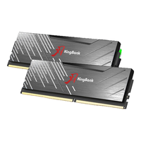 金百达 黑刃 DDR5 6000MHz 台式机内存 马甲条 黑色 32GB 16GBx2