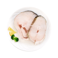 我爱渔真鳕鱼圆切900g 独立真空包装深海鳕鱼块7-9片 低脂肪高蛋白生鲜 真鳕鱼圆切 900g