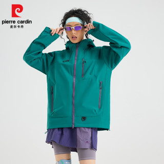 皮尔·卡丹 反季清仓 男女款三防户外冲锋衣夹克外套 QZQL-7870