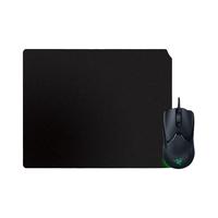 RAZER 雷蛇 毒蝰迷你版 有线鼠标 8500DPI RGB 黑色+定制鼠标垫