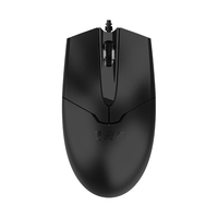 A4TECH 双飞燕 OP-550NU 有线鼠标 1000DPI 黑色