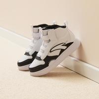 安踏 儿童高帮板鞋男童春秋休闲鞋小童潮流休闲板鞋 安踏童鞋