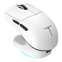 ThundeRobot 雷神 ML9 mini 增程版 三模无线鼠标 白色