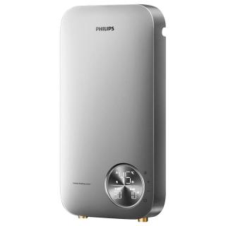 飞利浦 AI语音智控 即热式电热水器  黑灰系 8500W 100L