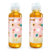 【假一赔十】纯正深山土蜂蜜山花百花蜜蜂场直供土蜂蜜 百花蜜500g*2瓶