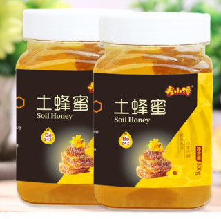 煌小馋 纯正深山土蜂蜜 1000g