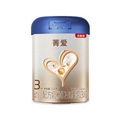 贝因美 菁爱A2奶源幼儿配方奶粉3段 320g