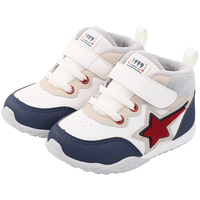  DR.KONG/江博士 保暖 儿童学步鞋  米/蓝（加绒内里） 21码 脚长约12.0-12.6
