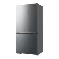 Midea 美的 60厘米薄系列 BCD-482WSGPZM(E) 风冷十字对开门冰箱 482L 墨兰灰