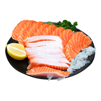纯尔冰鲜法罗皇冠三文鱼中段200g+银膜鱼腩200g【无抗认证】源头直发 法罗三文鱼中段+鱼腩 400g
