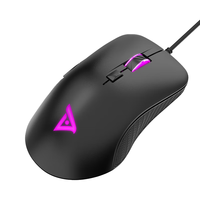 TAIDU 钛度 TSG301Pro 有线游戏鼠标 电竞RGB 3327芯片 宏编程 黑色