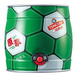 青岛啤酒 鲜啤 原浆啤酒  包装 3000ml