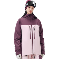 伯希和 滑雪服男女外套新雪丽棉秋冬保暖户外防风防水专业单板登山滑雪 芭蕾