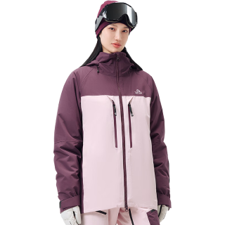 伯希和 滑雪服男女外套新雪丽棉秋冬保暖户外防风防水专业单板登山滑雪 芭蕾