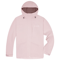 Columbia张婧仪同款哥伦比亚户外25秋冬女抓绒内胆三合一防水冲锋衣XR2855 618 淡水粉 L(165/88A)