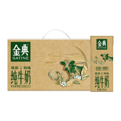 金典 3.6g乳蛋白 纯牛奶伊利金典纯牛奶整箱低脂/有机/娟姗可选