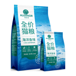 澳丽得 雷米高（RAMICAL）澳丽得 海洋鱼味全价幼猫成猫猫粮10kg(500g*20分袋）20斤