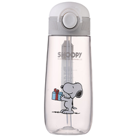 史努比(SNOOPY)吸管水杯儿童夏季男女高颜值杯子产妇耐高温水壶600ml 吸管款 600ml
