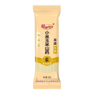 福面良缘小米玉米龙须面条100g装 杂粮挂面谷物粗粮煮面火锅涮面不坨速食 小米玉米 龙须面100g*10（）