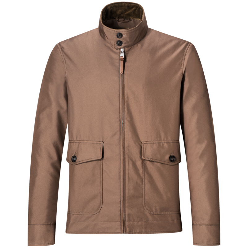 七匹狼【易打理】夹克男装外套立领斜纹棉感休闲衣服上衣 203(军绿) 170/88A/L