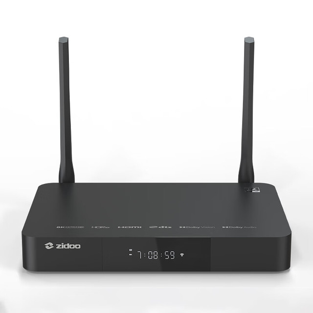 PLUS会员：芝杜 Z9X 8K/Z9XPRO 4KHDR UHD杜比视界蓝光高清硬盘播放器 -Z9X 8K-V12蓝牙遥控器