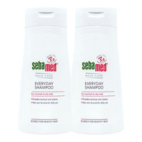 sebamed 施巴 德国施巴洗发水套装柔 温和无硅油400mlx2 x2