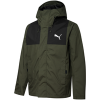 PUMA 休闲运动茄克男女连帽抽绳梭织夹克外套 848287彪马puma奥莱 橄榄绿-02 XS
