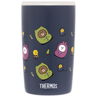 THERMOS 膳魔师 LINE FRIENDS露营系列 TCDP-400-SP(LF) 保温杯 415ml 藏青