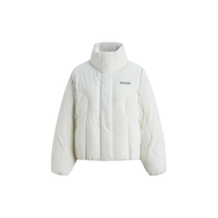 冰洁 BENGENBINJORA【吴昕同款】25冬新95绒立领短款羽绒服女泡芙 J5400DR36 浅春紫 XS 155/80A 【体重约45-55KG】