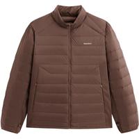 太平鸟 男装冬季款立领印花轻薄羽绒潮男式羽绒服