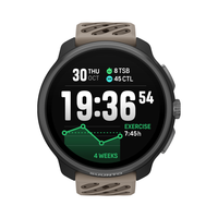 颂拓(SUUNTO)RACE 2户外训练腕表 越野铁三心率血氧运动智能手表 松烟棕 【钛合金】松烟棕
