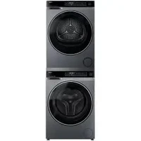海尔 Haier 云溪3.0 GA100-STF582HU1+XQG100-BLDE582HU1 洗烘套装 极夜灰