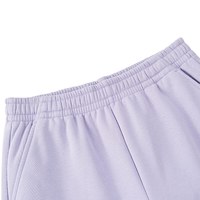 鸿星尔克儿童裤子男女童加厚针织长裤秋冬运动束脚舒适加厚卫裤童装 藕荷紫 -加厚款 150