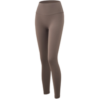 GIGT极吉【畅动裤】瑜伽裤女运动跑步鲨鱼裤普拉提瑜伽服套装裤 【畅动裤2.0】卡其棕-舒适有型 M 【110-125斤】