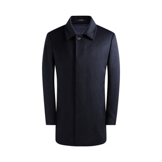 雅戈尔（YOUNGOR）男装大衣男羊毛羊绒混纺背衩商务大衣鹅绒内胆温暖舒适2025 藏青VYSY01N998FFA 2XL 185/104A （160-170斤）