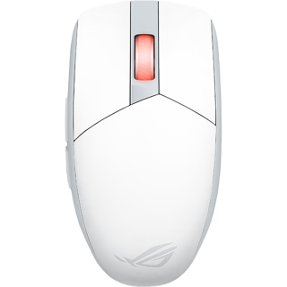 ROG 轻量化对称手型 无线鼠标  月耀白
