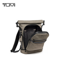 PLUS会员:TUMI 途明 ALPHA BRAVO男士双肩包卷顶旅行运动背包电脑包 0232702SN/沙灰色