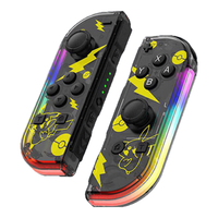 STORM WYRM   switch手柄joy-con适配hd体感游戏震动ns无线蓝牙分体霍尔摇杆环经典红蓝手柄非任天堂手柄 【经典皮卡丘】环版带手绳丨六轴陀螺仪丨震动体感 【经典皮卡丘】升级带手绳丨六轴陀螺仪丨震动体感