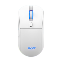  acer/宏碁 三模 游戏鼠标  白色【原相3212 有宏驱动】