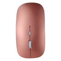 狄卡 M106 2.4G蓝牙 双模无线鼠标 1600DPI 金色