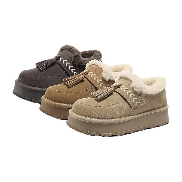 PLUS会员：森达 保暖毛绒户外毛毛鞋 ZTI54DA5