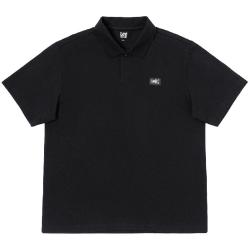 Lee 舒适版防晒凉感男士POLO衫 黑色 L