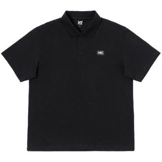 Lee 防晒凉感Logo  M 男士POLO衫
