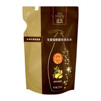 seeyoung 滋源 无硅油控油防脱固发生姜洗发水补充装袋装235ml×1袋洗发水露