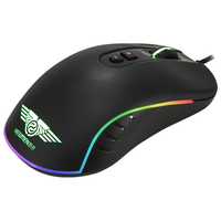 NEWMEN 新贵 GX6-PRO 有线鼠标 7200DPI RGB 炫彩