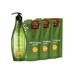 滋源 无硅油控油蓬松洗发水套装无患子洗头膏茶籽去屑止痒改善头皮