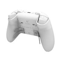 谷粒 Gulikit kit kit金刚3max switch Pro游戏手柄背键霍尔摇杆安卓苹果iOS电脑PC地平线5马里奥塞尔达2游戏电玩 DW12C 白色【含接收器+PC布局按键】