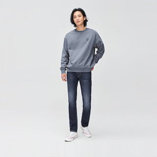 Lee 26早秋新723修身中腰直筒五袋款牛仔裤