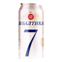 Baltika 7号啤酒 原浆精酿 450ml*24罐