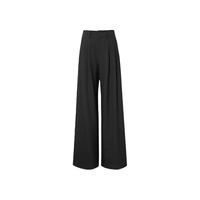 伊芙丽（eifini）蒋欣代言时髦职场拖地西装阔腿裤多色通勤女裤2025秋装新款 深灰